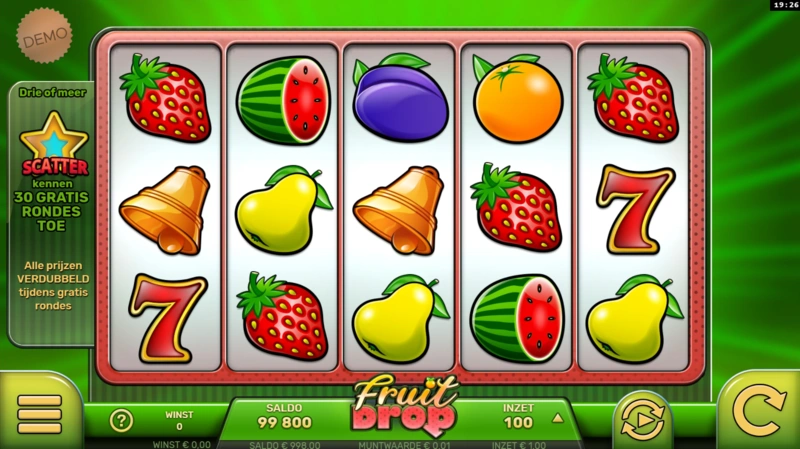 Fruit Drop slot demo
